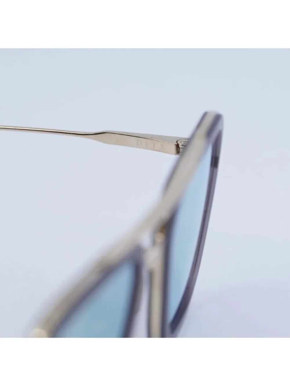 Dita FLIGHT-006-7806-C Sunglasses Grey / Gold Aviator Frame, Dark Grey Lenses